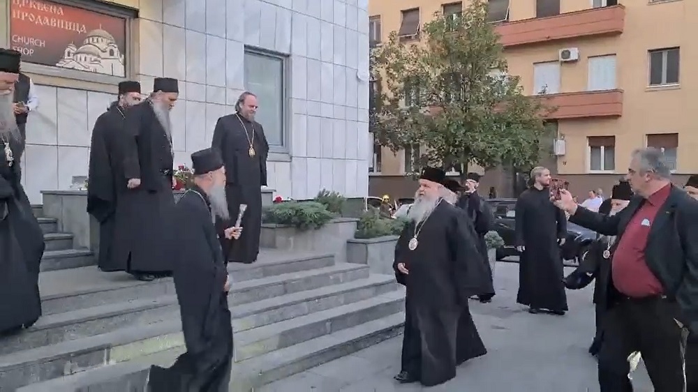 Con-celebratory Divine Liturgy by Patriarch of Serbia Porfirije, Archbishop of Ohrid Stefan