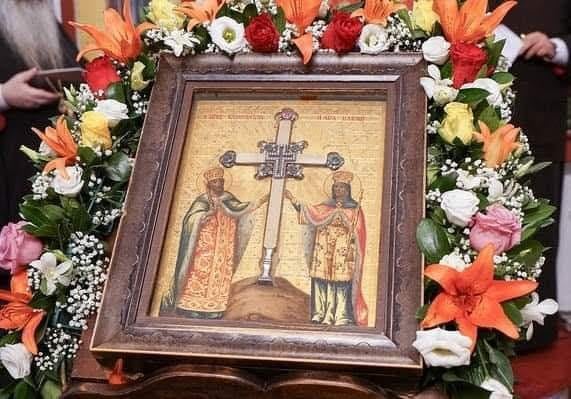 Υποδοχή Τιμίου Ξύλου από τα Ιεροσόλυμα στην Ξάνθη