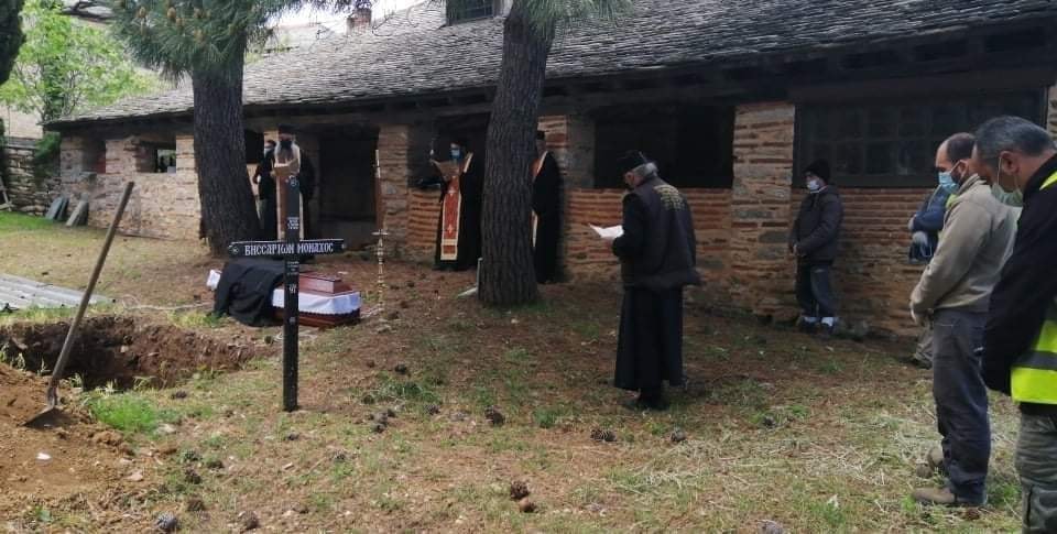 Εκοιμήθη ο μοναχός Θεολόγος του Ιερού Κελίου Αγίων Θεοδώρων Προβάτας