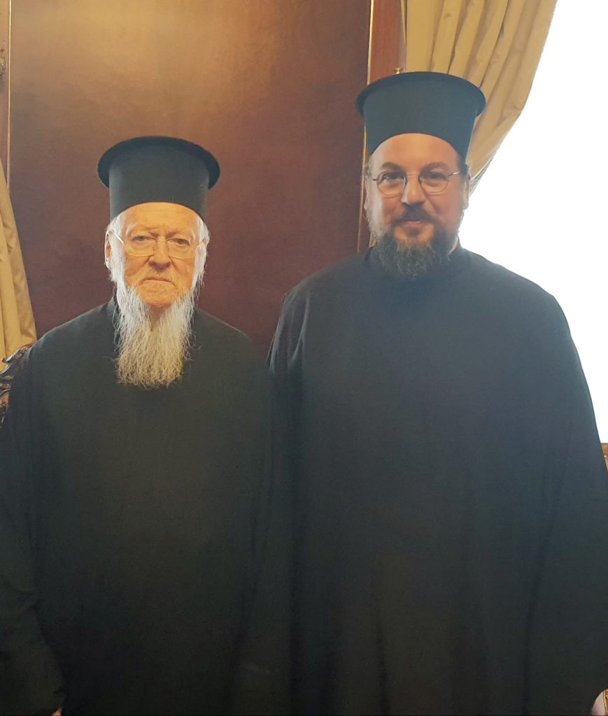 Ecumenical Patriarch Bartholomew receives Metropolitan of Axum Daniel at Phanar