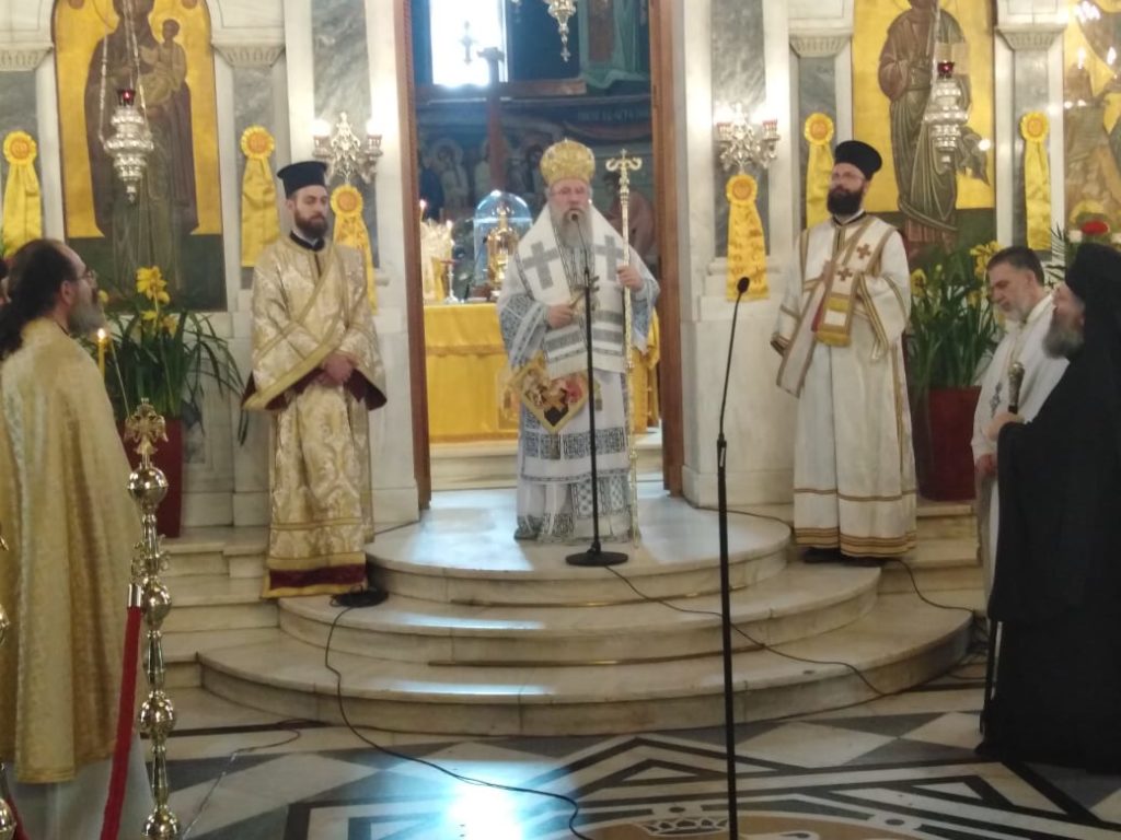 Ευλαβικός αίνος για την υποδοχή της Παναγίας της Κορυφινής, στον ναό Αγίου Νικολάου Αχαρνών!