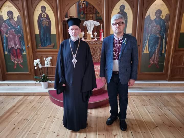 Ambassador of Ukraine Visits Metropolitan of Sweden
