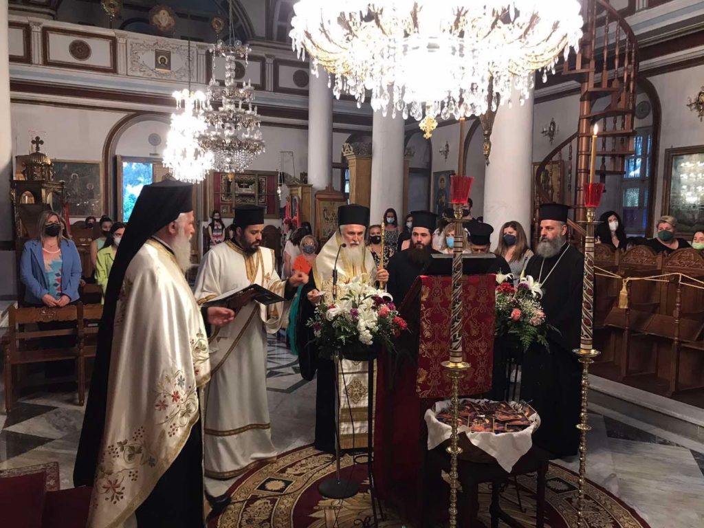 Παράκληση για τις πανελλήνιες από τον Μητροπολίτη Λήμνου