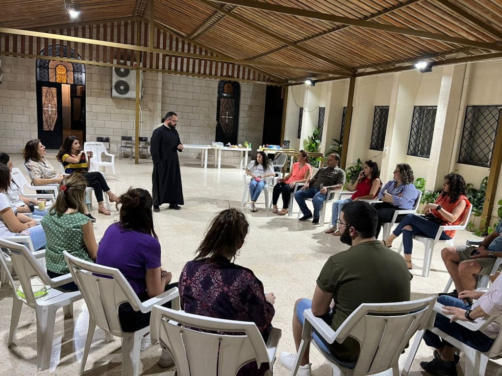 كنيسة القديس نيقولاوس – العقبة  – لقاء اخوه ٢٤/٥/٢٠٢٢