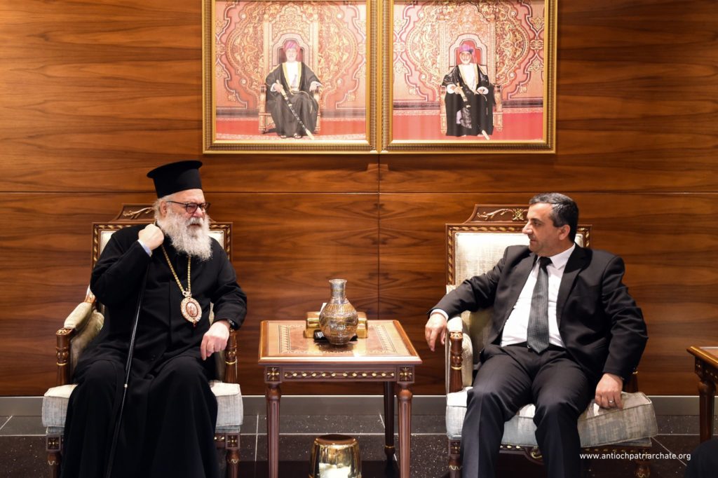 غبطة البطريرك يوحنا العاشر يختتم زيارته الرعائية إلى مسقط