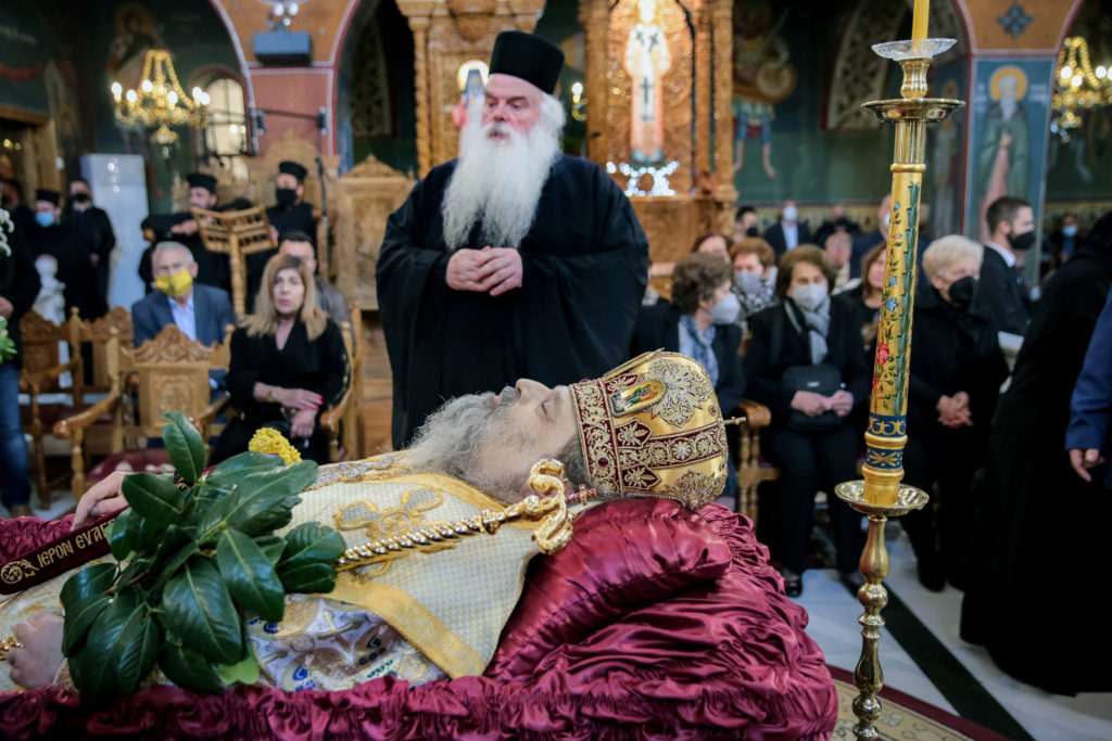 Metropolitan of Drama Pavlos reposed in the Lord on Monday