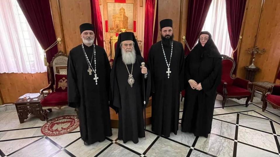 საქართველოს ეკლესიის დელეგაცია იერუსალიმის საპატრიარქოში