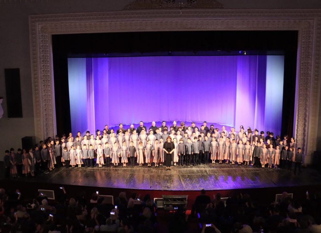 რუსთავში პატრიარქის ნათლულების გუნდის კონცერტი ჩატარდა