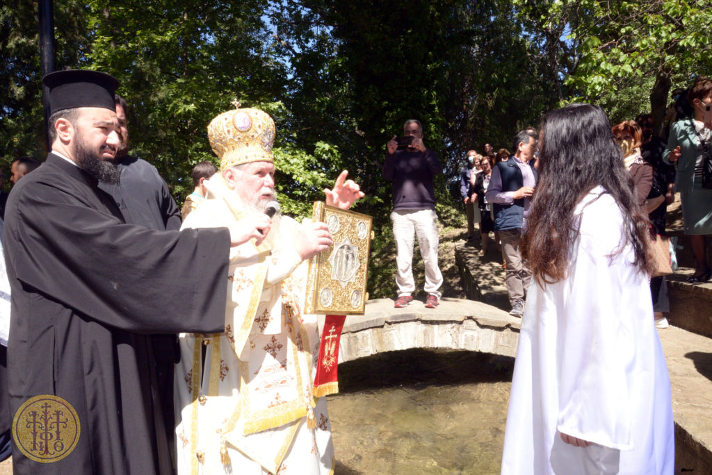Commemoration of St. Lydia’s feast day at archaeological site of Philippi, in northern Greece
