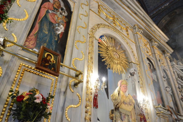 Ecumenical Patriarch Bartholomew officiates at Sunday of the Holy Myrrh-bearers Divine Liturgy