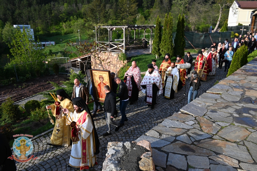 Архиерейска вечерня в Кремиковския манастир „Св. вмчк Георги Победоносец“