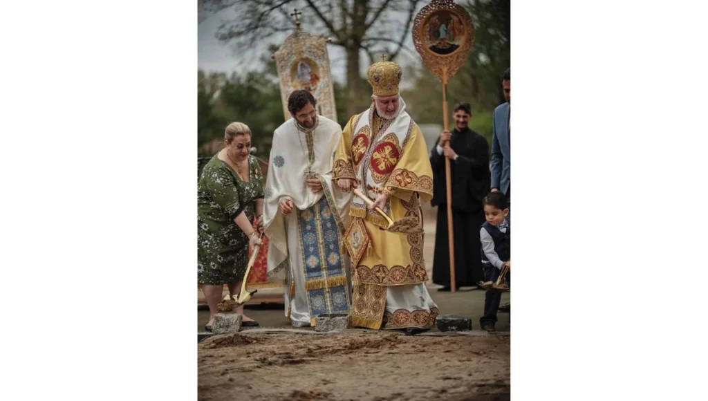 Archbishop Elpidophoros, Clergy Break Ground for New Expansion Project at Church of Holy Resurrection in Brookville