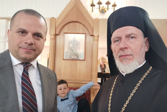 Metropolitan of Sweden Cleopas pays pastoral visit to Holy Trinity parish in Gothenburg 