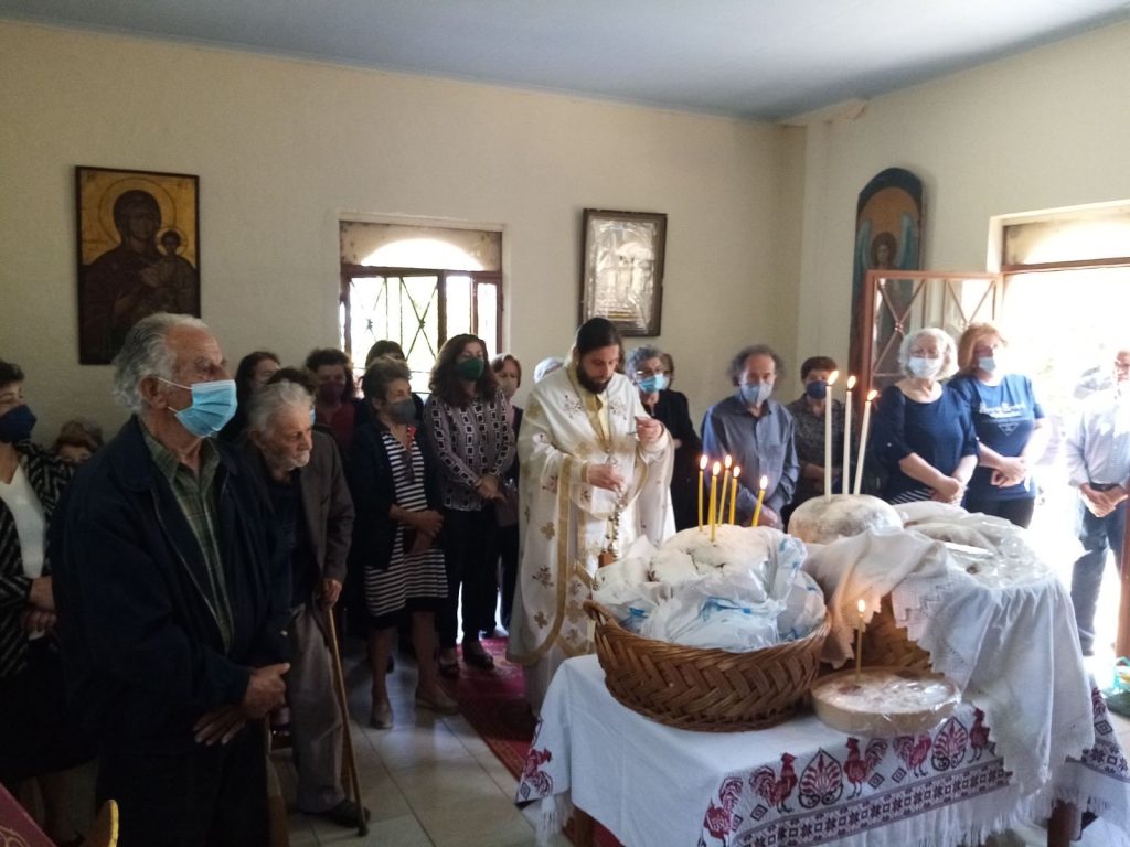 Ο εορτασμός των Αγ. Κωνσταντίνου και Ελένης στο Καλαμίτσι Λευκάδος