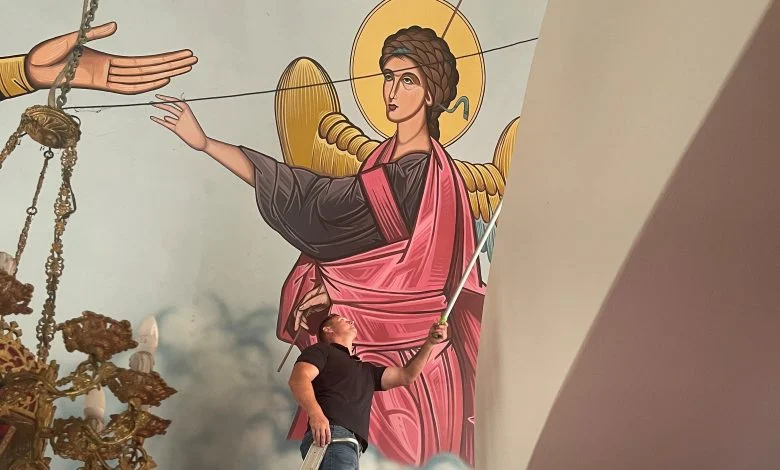 Perth: Major works recently conducted at the Church of Saint Nektarios in Dianella