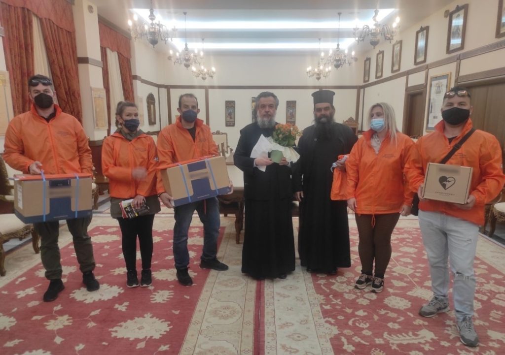 Τα δώρα της Μητρόπολης Χαλκίδος στους Εθελοντές Δασοπυροσβέστες