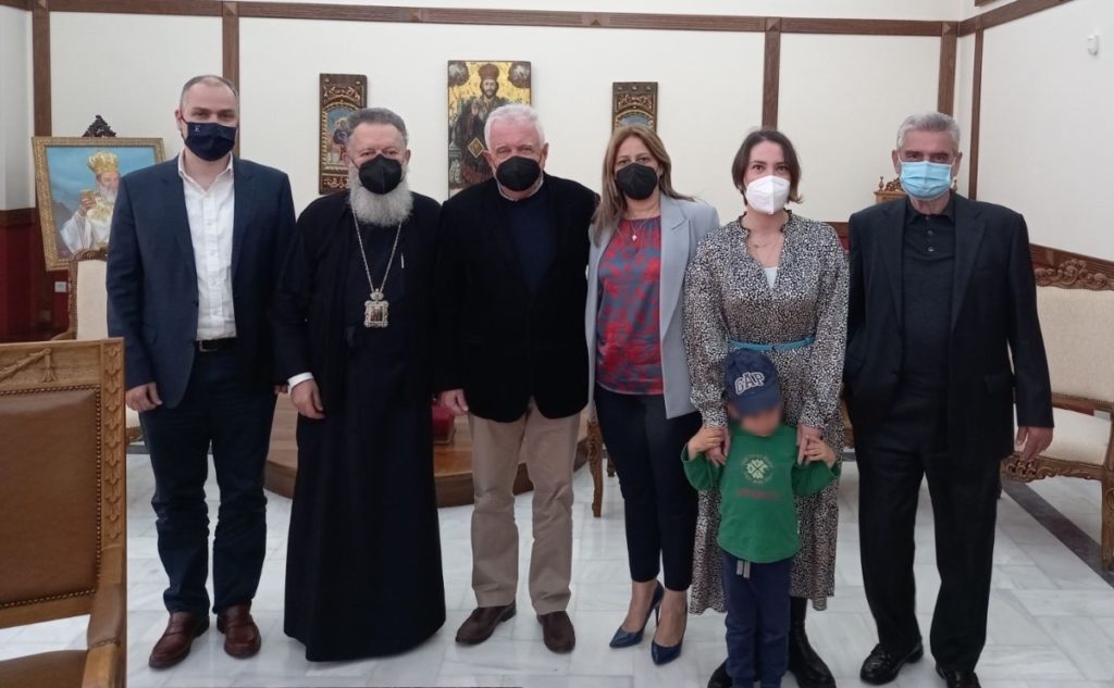 Στον Μητροπολίτη Χαλκίδος ο Επικεφαλής της Επιτροπής Ανασυγκρότησης της Β. Εύβοιας