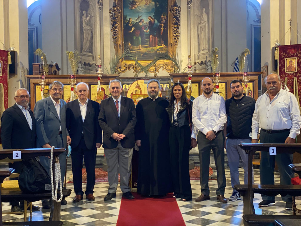 Χαρακόπουλος από Φλωρεντία: Η εκστρατεία μας για την Αγία Σοφία βρίσκει εύφορο έδαφος στην Ιταλία