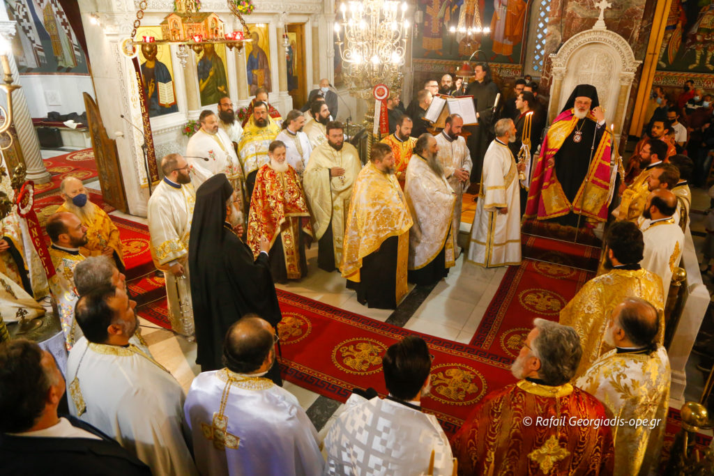 Θεσσαλονίκη: Ο Μητροπολίτης Διδυμοτείχου στον πανηγυρικό Εσπερινό του Αγίου Θεράποντος