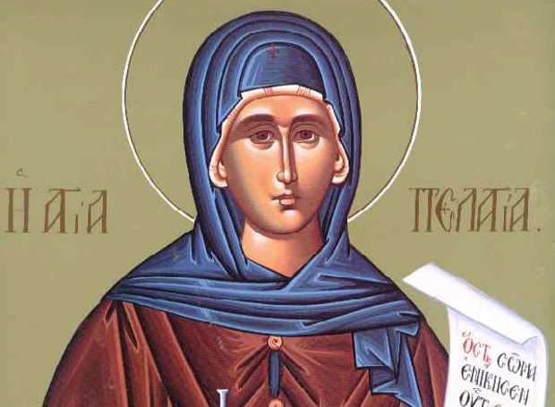 Feast day of St. Pelagia