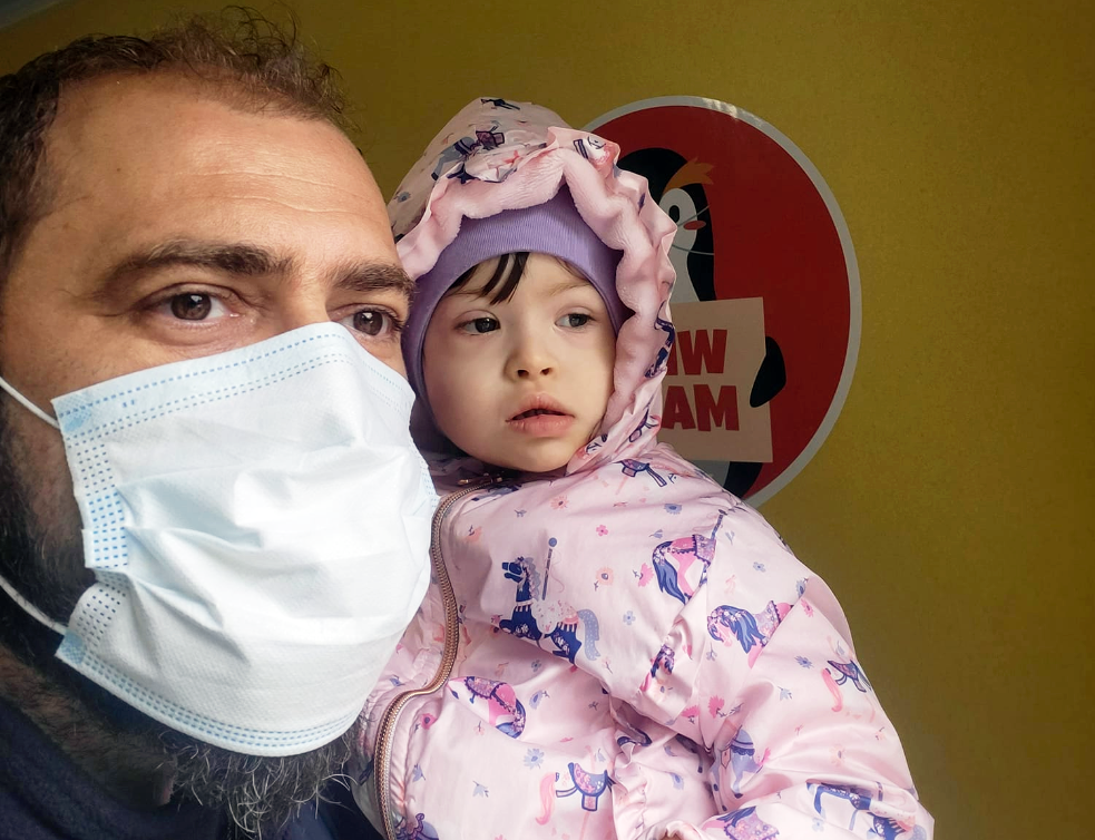 Έκκληση για βοήθεια στη μικρή Ειρήνη που πάσχει από λευχαιμία