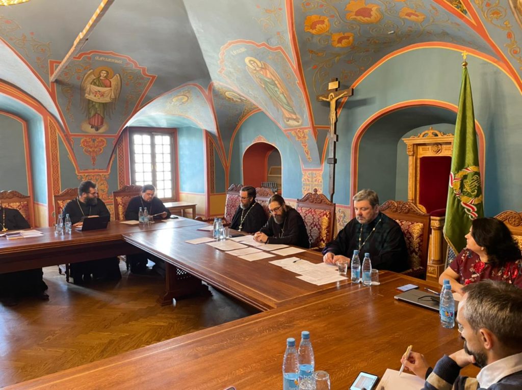 В Новоспасском монастыре Москвы прошло очередное заседание ответственных редакторов Соборного проекта