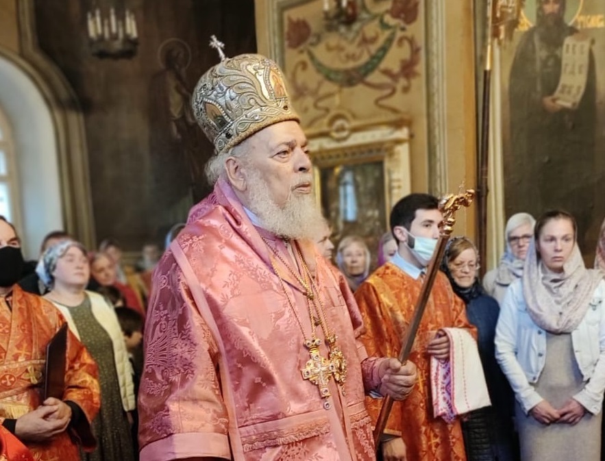 На Антиохийском подворье отметили 45-летие служения митрополита Филиппольского Нифона в Москве