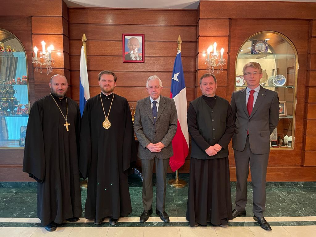 Управляющий Аргентинской епархией встретился с послом России в Республике Чили