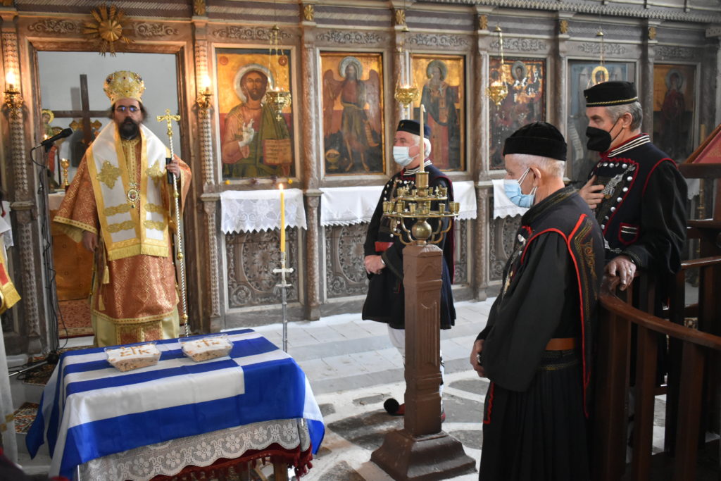 Ο Μητροπολίτης Καστορίας στον εορτασμό της Μάχης του Καστανοφύτου
