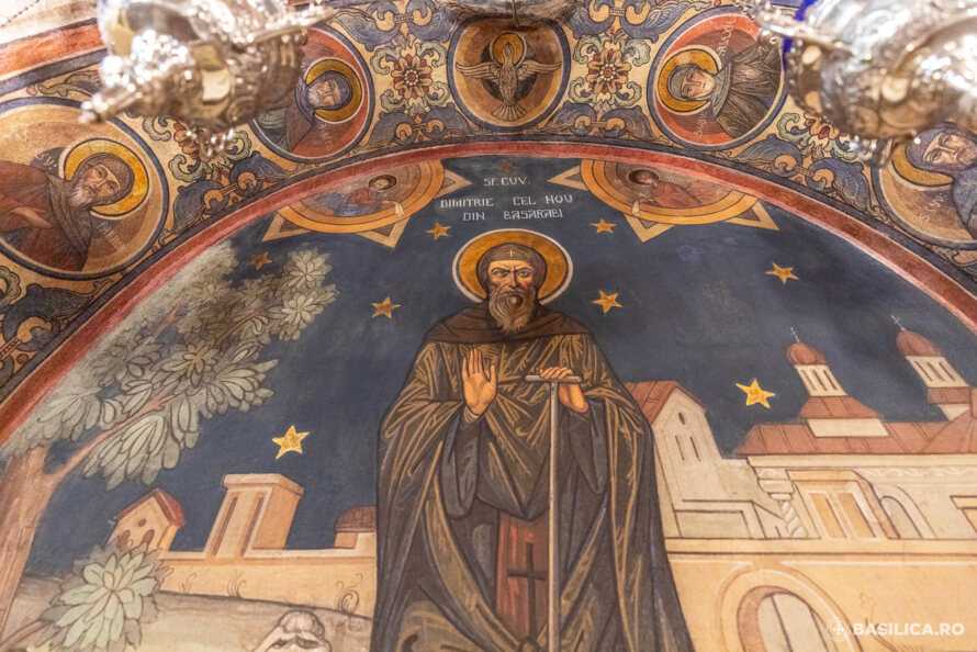 Fresca originală a Sfântului Dimitrie cel Nou din Catedrala Patriarhală a fost restaurată