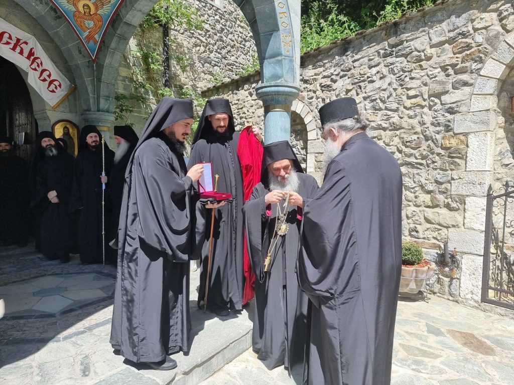 Ιστορική επίσκεψη Αγιορειτών στην Αρχιεπισκοπή Αχρίδος
