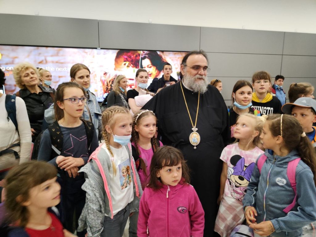 Group of Ukrainian children, teens hosted in Polish refugee centers to stay on Cyprus for two weeks