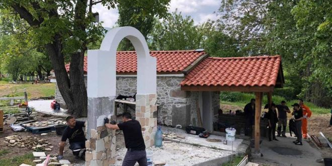 Камбанарията на параклиса „Св. Теодор“ в Марково е завършена