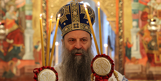 Patriarch Porfirije served at the Patriarchate of Peć