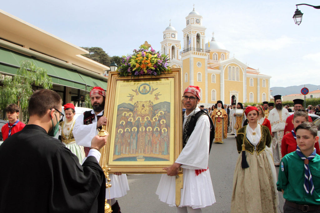 Λαμπρός ο εορτασμός των Μεσσηνίων Αγίων στην Καλαμάτα