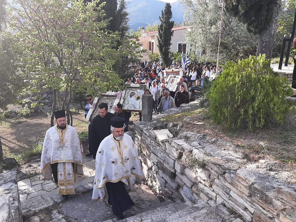 Η Κύμη τίμησε τον Όσιο Σεραφείμ