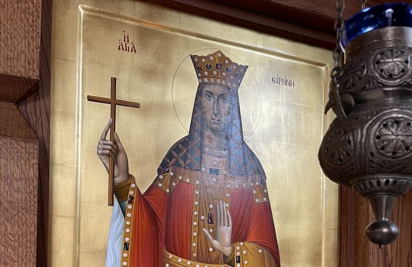 Feast day of Irene the Great Martyr commemorated at dedicated chapel within the Holy Archdiocese of Athens