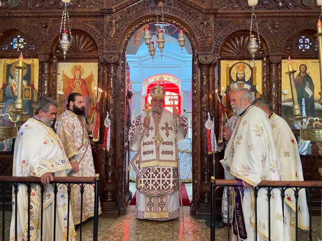 Η εορτή της Αγίας Μεγαλομάρτυρος Ειρήνης και του Αγίου Οσιομάρτυρος Εφραίμ στην Ιερά Μητρόπολη Ταμασού