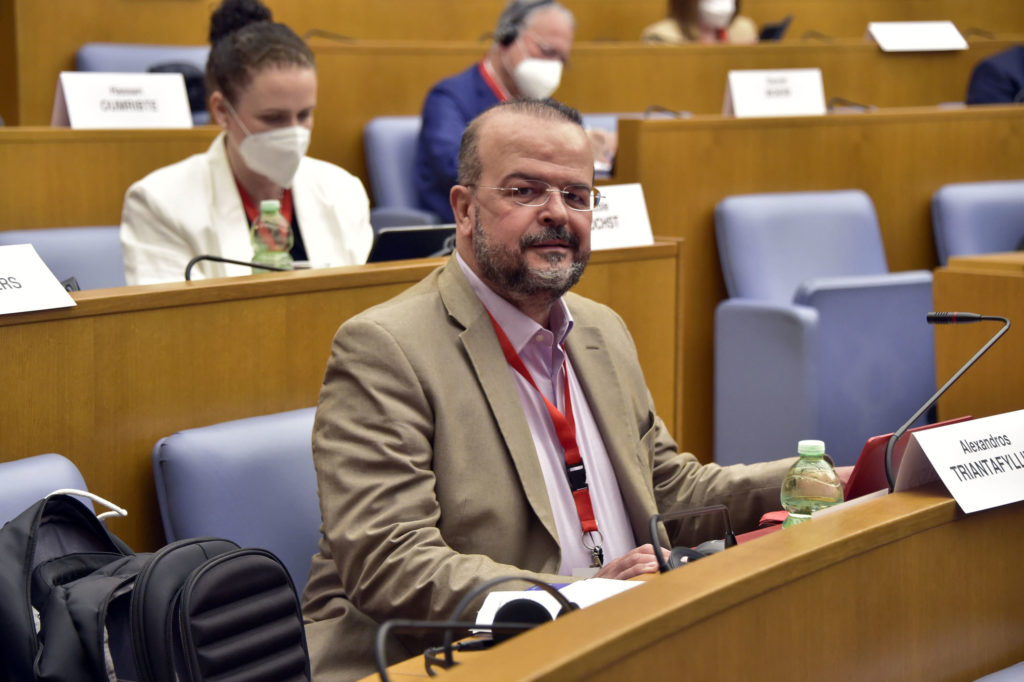 Νέα παρέμβαση Τριανταφυλλίδη για τους βανδαλισμούς στην Αγία Σοφία