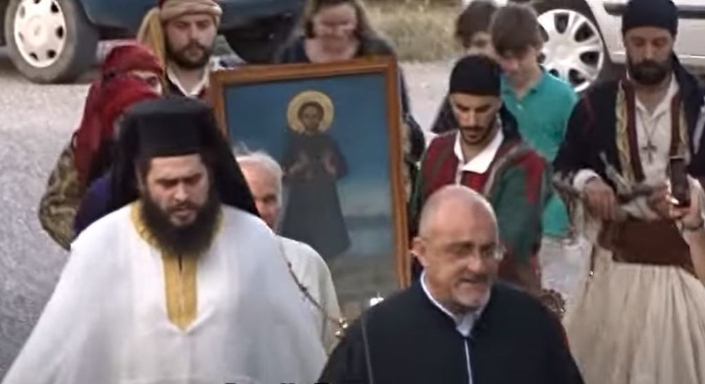 Τίμησαν τον Προστάτη του κάμπου στην Κατοχή Μεσολογγίου