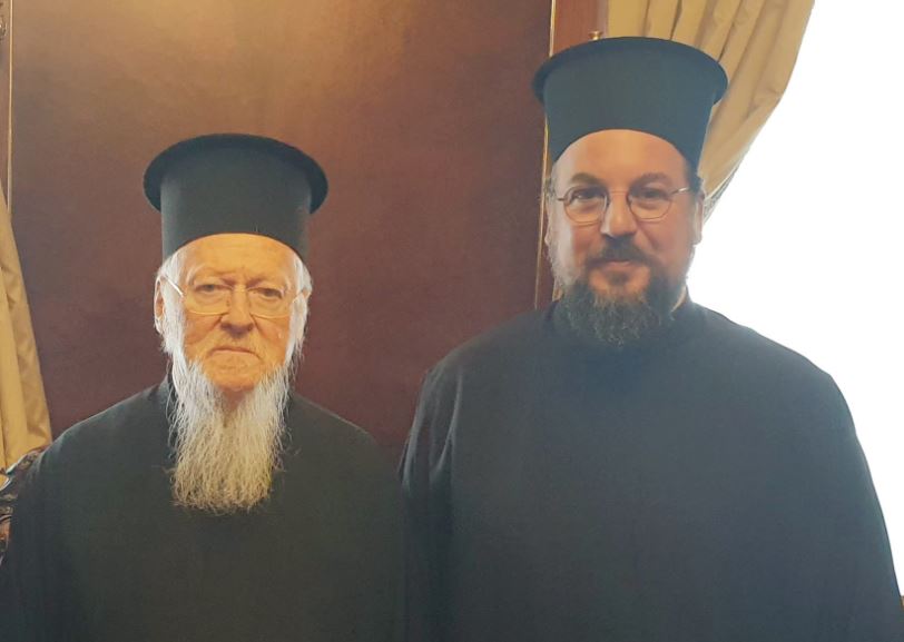 Στον Οικουμενικό Πατριάρχη ο Μητροπολίτης Αξώμης