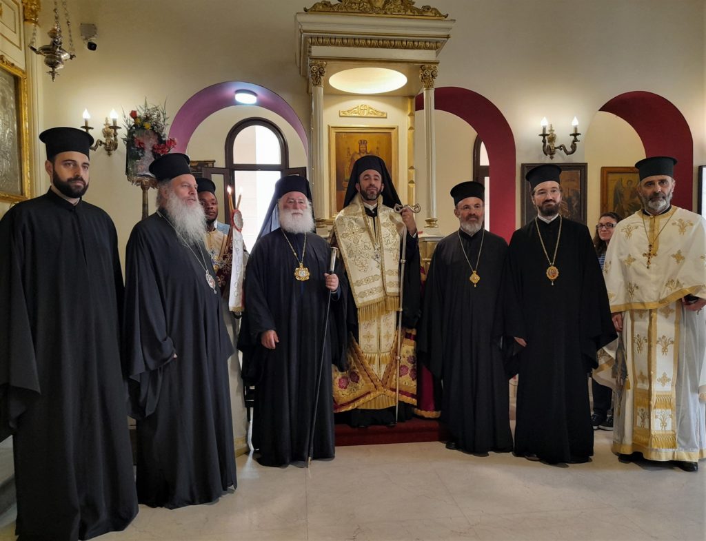 Patriarch of Alexandria Theodoros officiates at enthronement of the new Bishop of Brazzaville & Gabon Panteleimon