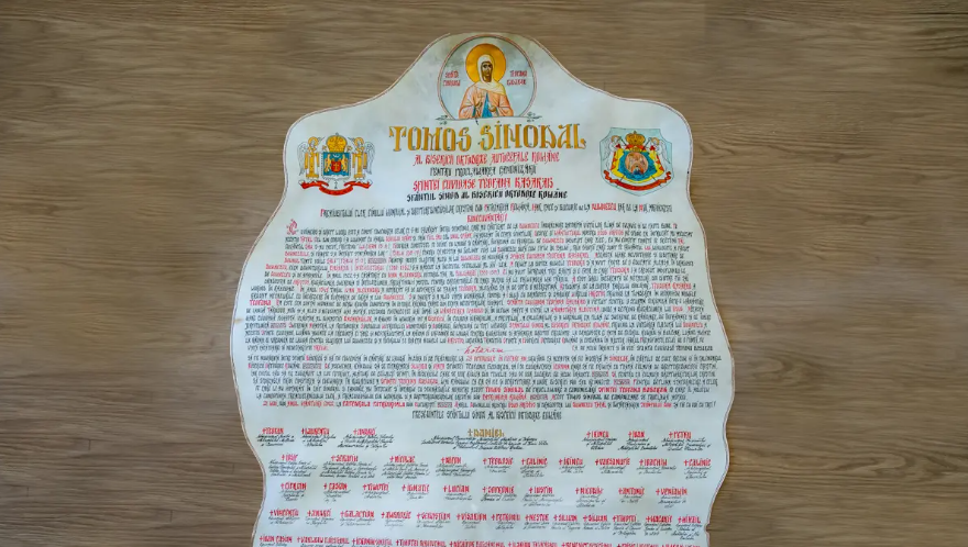 Tomosul sinodal pentru proclamarea canonizării Sfintei Cuvioase Teofana Basarab (Text integral)