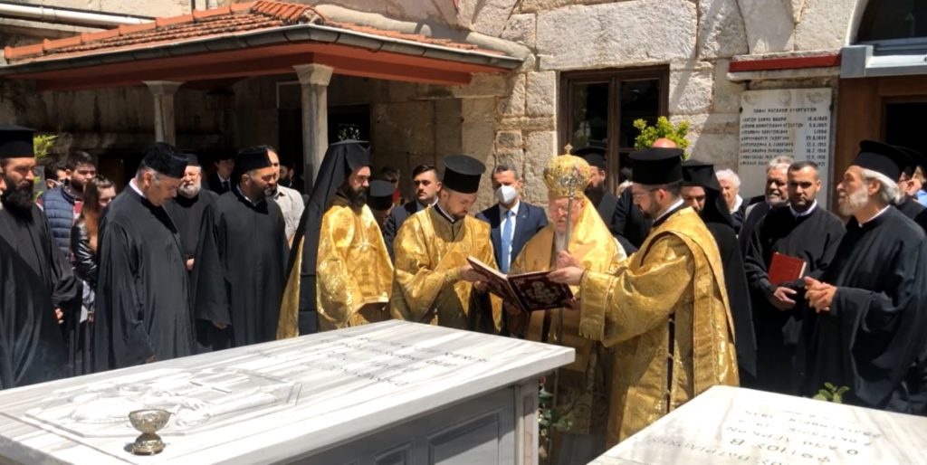 Τρισάγιο στους τάφους των Πατριαρχών στο Βαλουκλή από τον Οικουμενικό Πατριάρχη