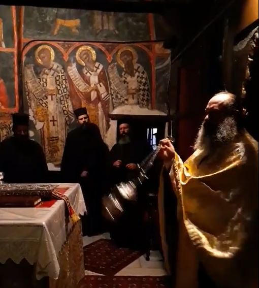 Πάτμος: Έναρξη Ιεράς Αγρυπνίας για τον Άγιο Ιωάννη τον Θεολόγο (βίντεο)