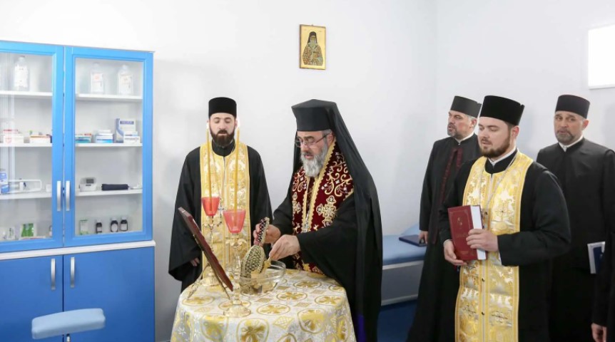 ΡΟΥΜΑΝΙΑ: Η Ακολουθία του Αγιασμού στο νέο αναρρωτήριο στην Αρχιεπισκοπή Μπουζαίου