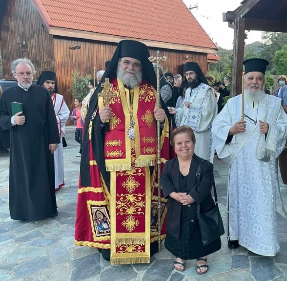 Πανηγυρικός Εσπερινός και κουρά μοναχής στην Ι.Μονή Αγ. Ιωάννου Θεολόγου Φικάρδου