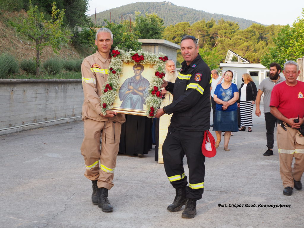 Τον Όσιο Ιωάννη Ρώσσο πανηγύρισε η Ιερά Μονή Αγίων Νηπίων Οινόης