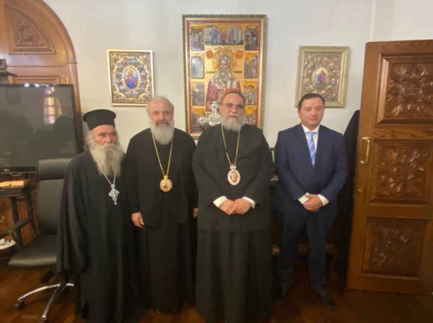 Συναντήσεις Μητροπολίτη Ταμασού με επισκέπτες από Πατριαρχεία Ιεροσολύμων και Γεωργίας