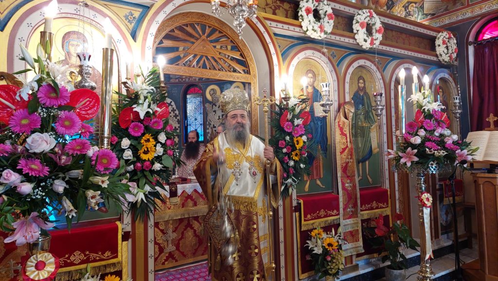 Feast day services in veneration of Irene the Great Martyr in Patras